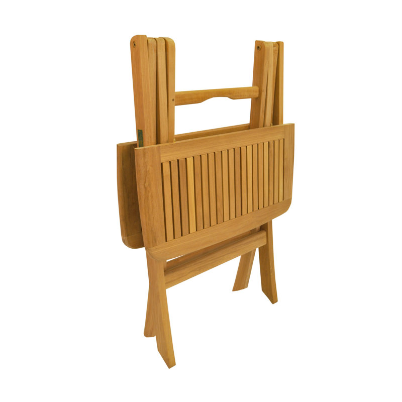Windsor 24'' Square Teak Folding Picnic Table