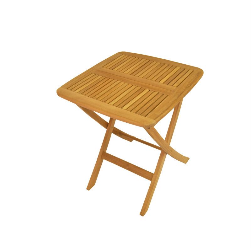 Windsor 24'' Square Teak Folding Picnic Table