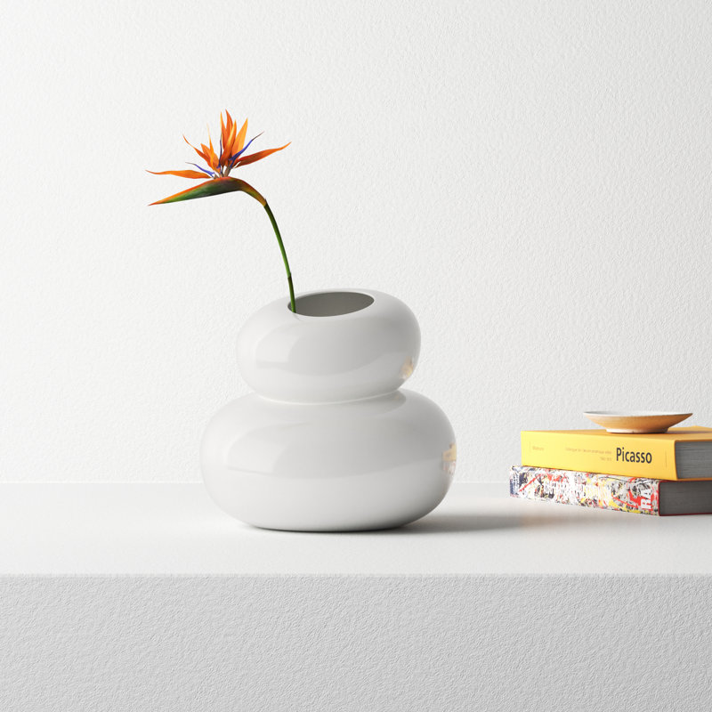 Eladio 9'' Glass Table Vase