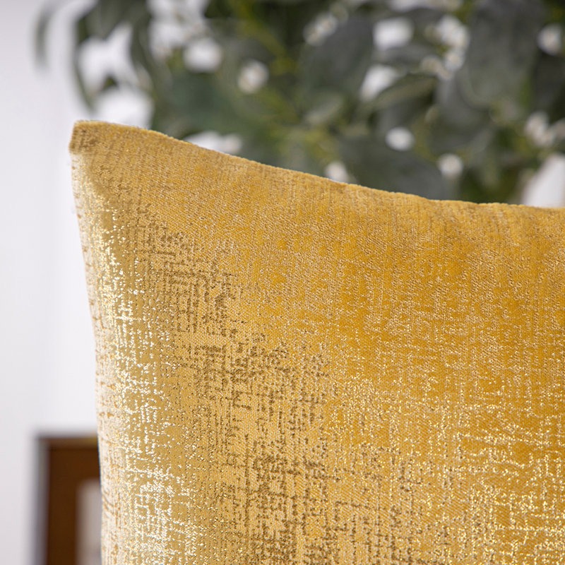 Gray Velvet Reversible Throw Pillow Set, 20" x 20"