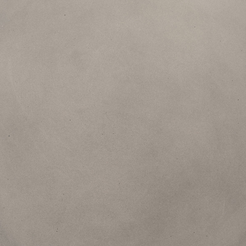 Contemporary Gray Concrete Round Side Table, 15.75"