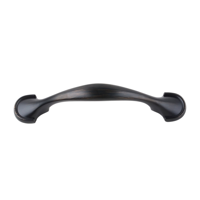 Oil Rubbed Bronze Traditional Curved Handle Pull 10-Pack