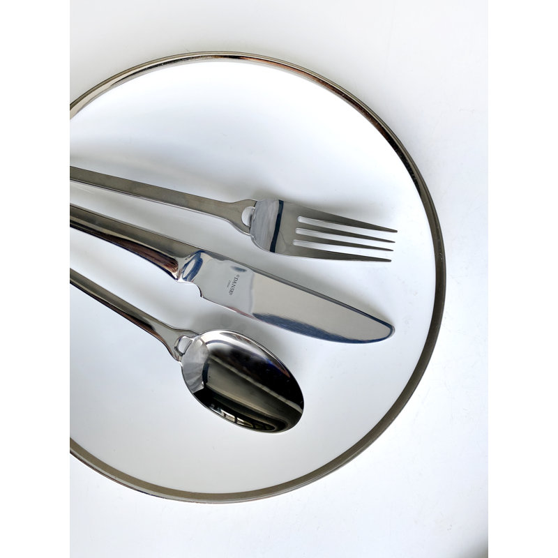 Platinum Edge 6'' Hand-Painted Porcelain Bread Plates