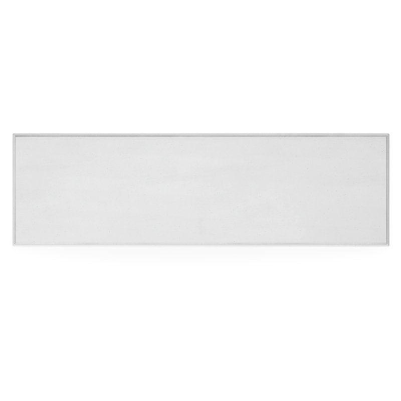 Distressed Whitewash 60" Transitional Home Office Desk