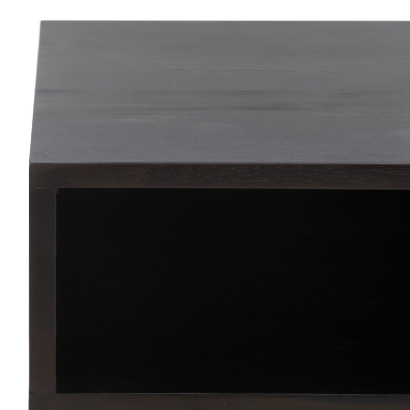 Lexington Walnut Mango Wood Rectangular Coffee Table with Storage