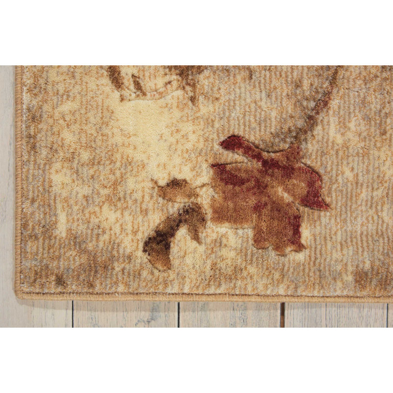 Somerset Silver-Blue 2x6 Synthetic Runner Rug with Jute Backing