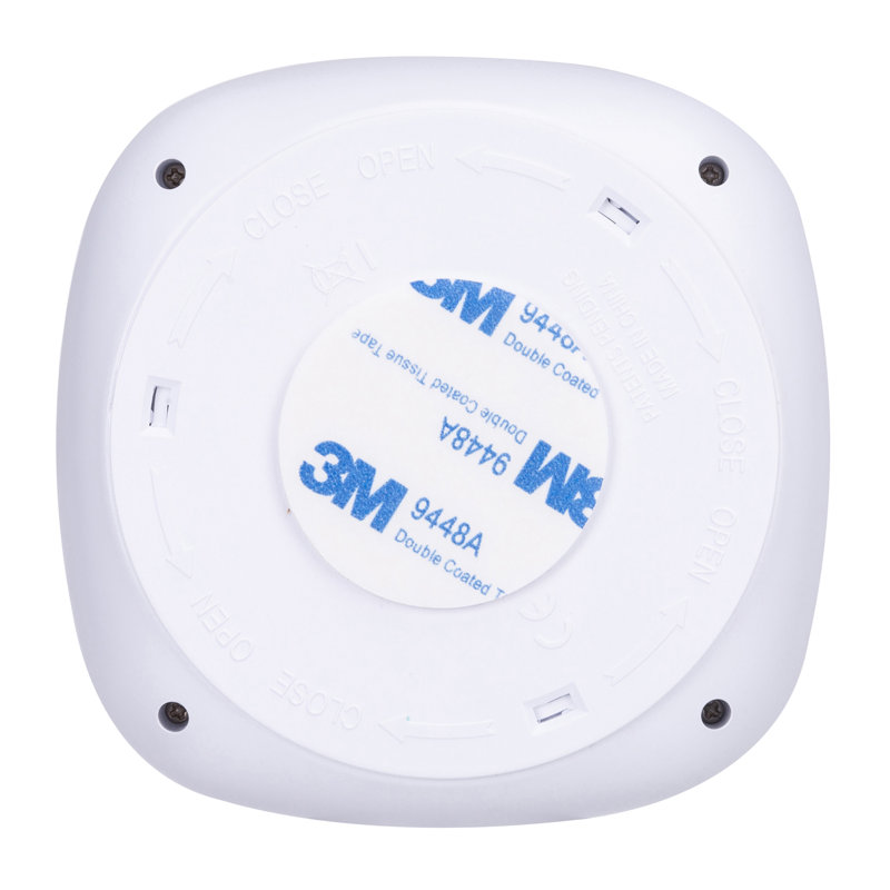 Fulcrum White Wireless LED Puck Light with Remote Control