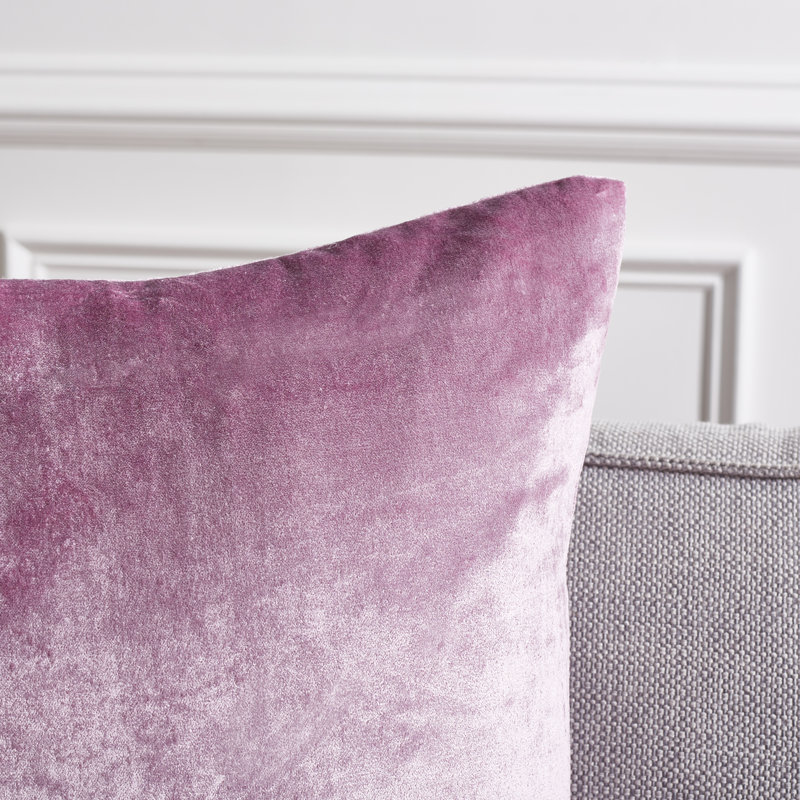 Lavender 18'' Square Cotton-Viscose Pillow Set