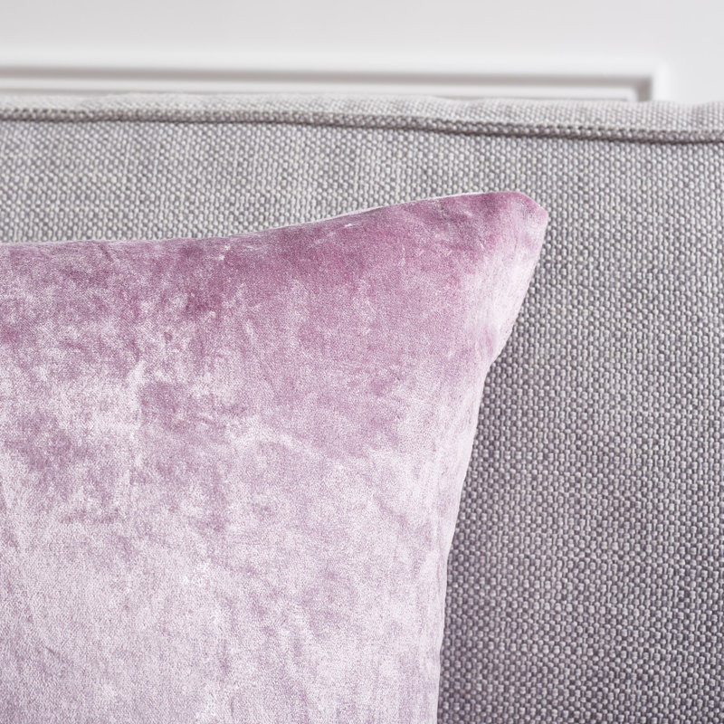 Lavender 18'' Square Cotton-Viscose Pillow Set
