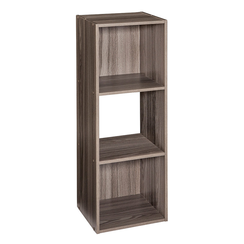 Espresso 3-Cube Detachable Organizer for Office and Home