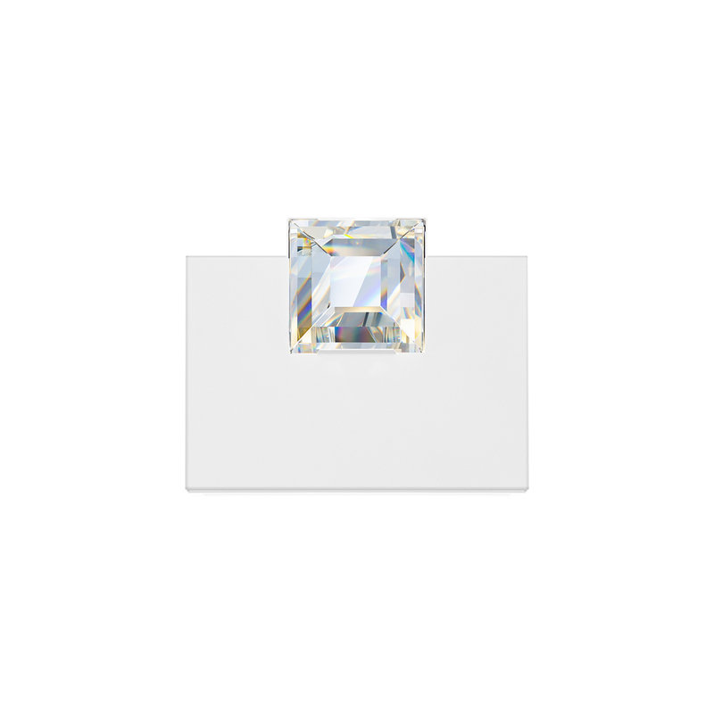 White Crystal LED Dimmable Wall Sconce