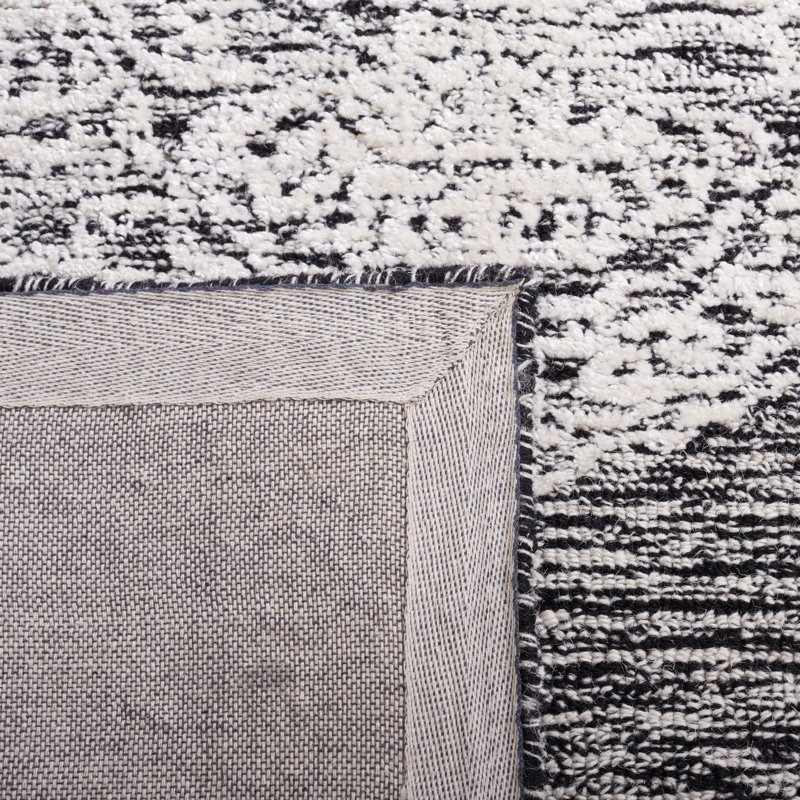 Ivory Elegance 8' x 10' Hand-Tufted Wool Area Rug