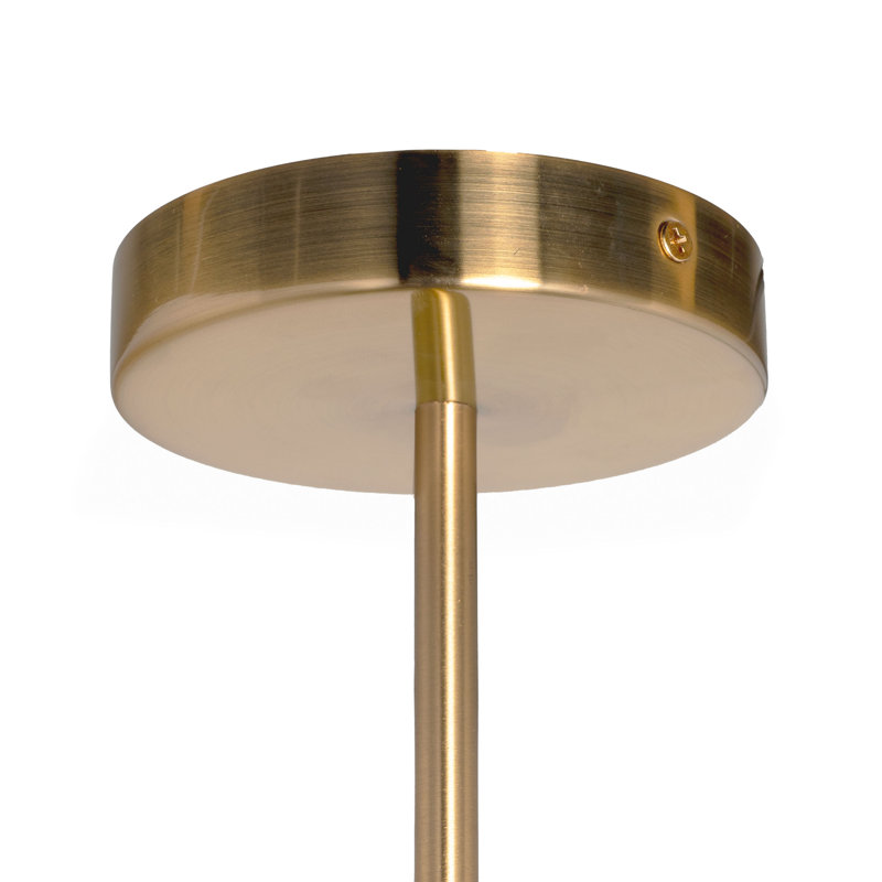 Chandler 33" Brass Metal Pendant with LED Bulb