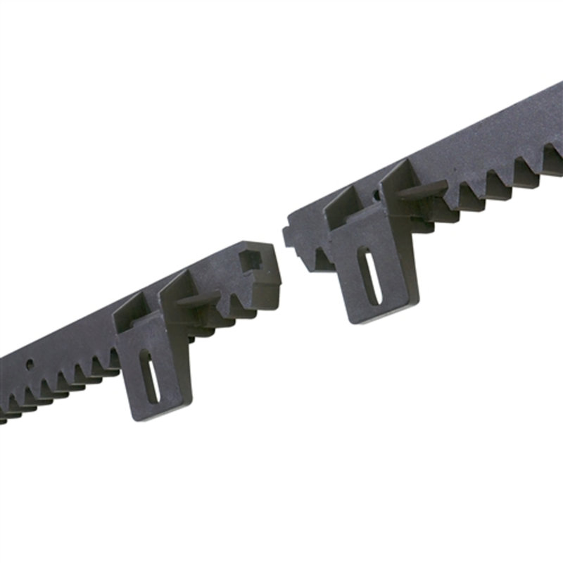 Black Fiberglass Reinforced Nylon Gate Opener Gear Racks, Set of 5