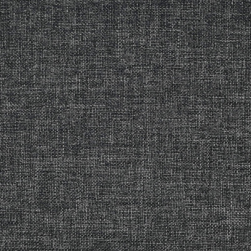 Queen Dark Gray Linen Upholstered Wood Frame Bed with Tufted Headboard