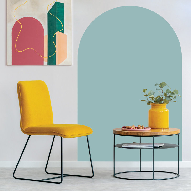 Pastel Blue Arch Peel and Stick Wall Decal Set