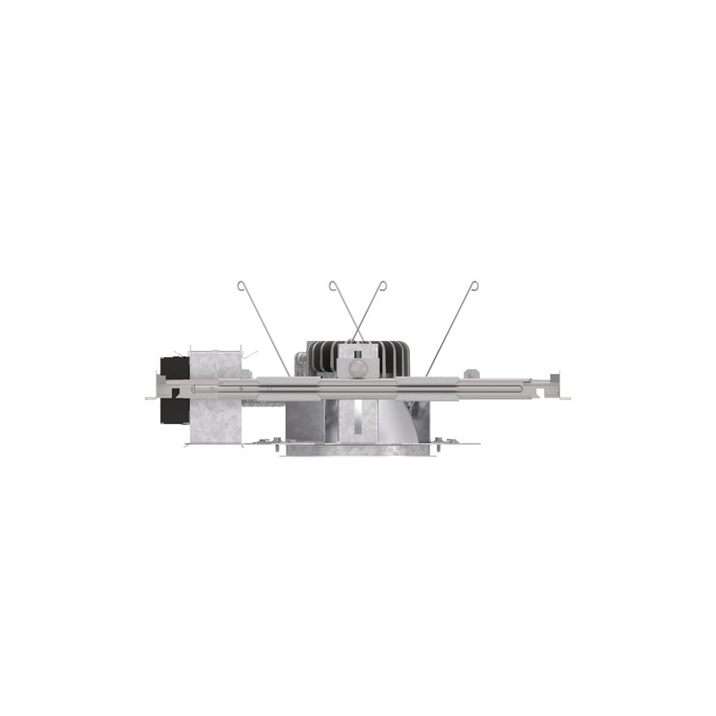 4'' Silver LED Recessed Lighting Kit with Adjustable Lumens
