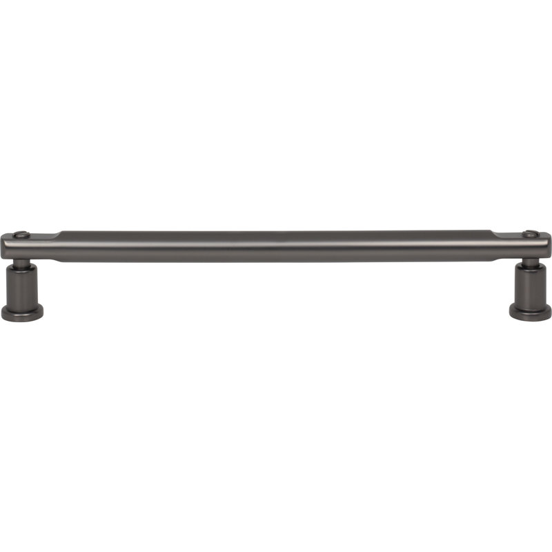 Everitt 12" Brushed Nickel Modern Industrial Appliance Handle