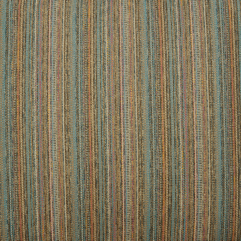 Contemporary Aniak Velvet Accent Chair in Blue and Beige