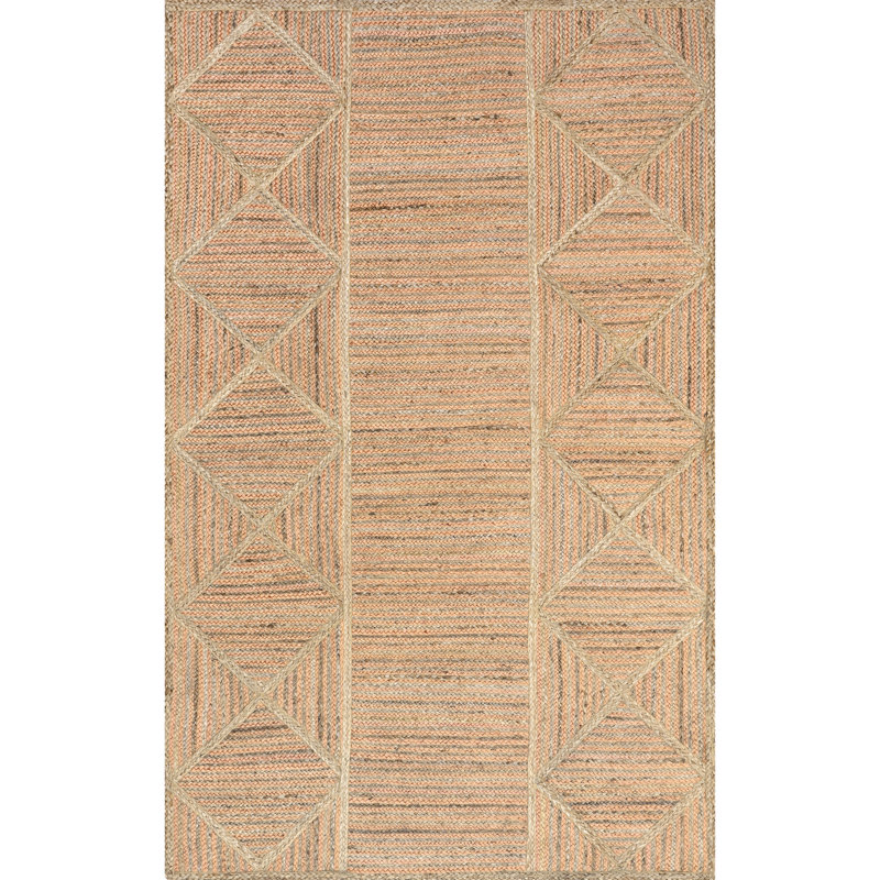 Errika 5' x 8' Natural Jute Moroccan-Inspired Area Rug