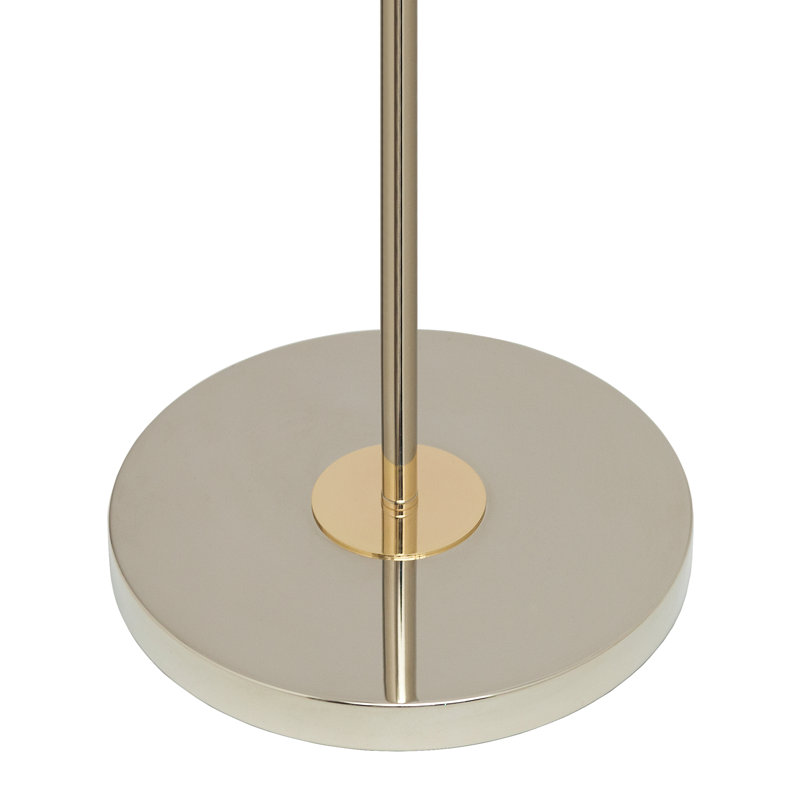 Elegance 65.5'' Gold and Silver Arrow Candlestick Floor Lamp