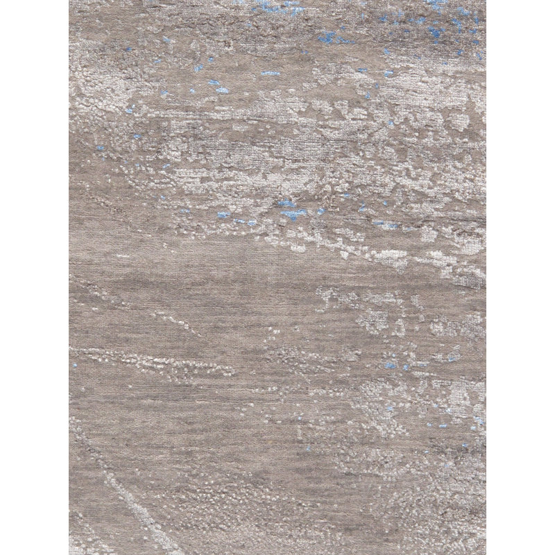 Cosmo Contemporary Hand-Knotted Silk & Wool 9' x 12' Area Rug