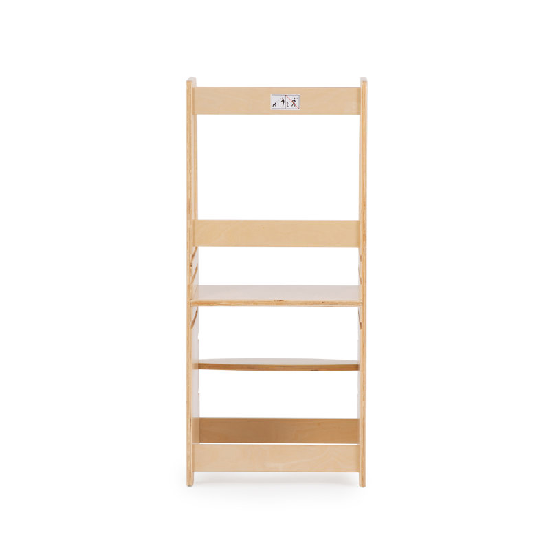 Natural Adjustable Beechwood Toddler Tower Stepping Stool
