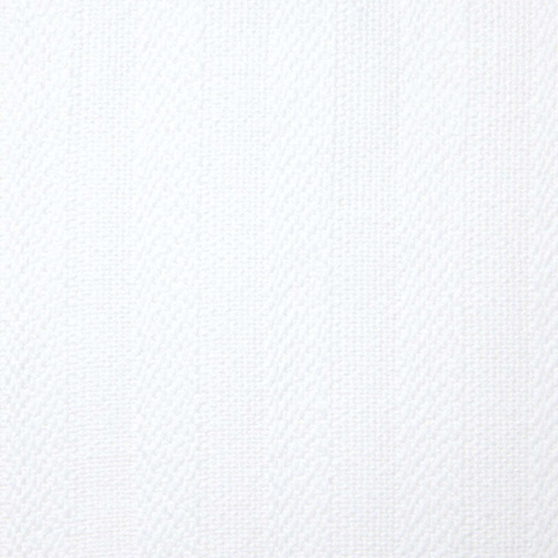 Tavira Sophisticated White Striped Cotton Full/Queen Blanket