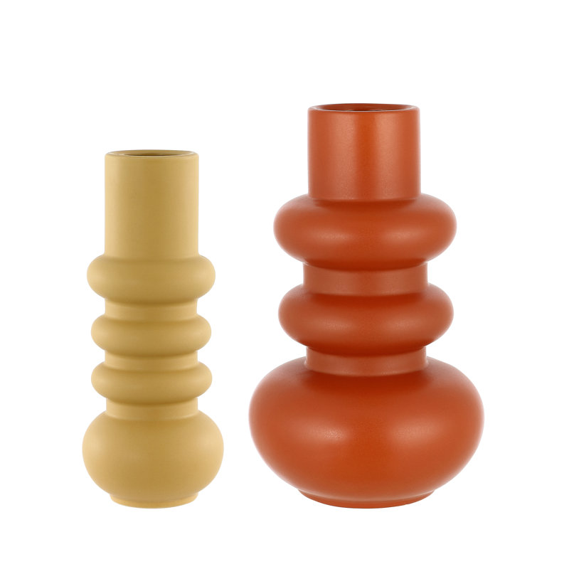 Kell 11.25'' Handmade Ceramic Table Vase