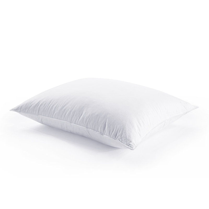 Standard White Cotton Down Pillow Sham Insert