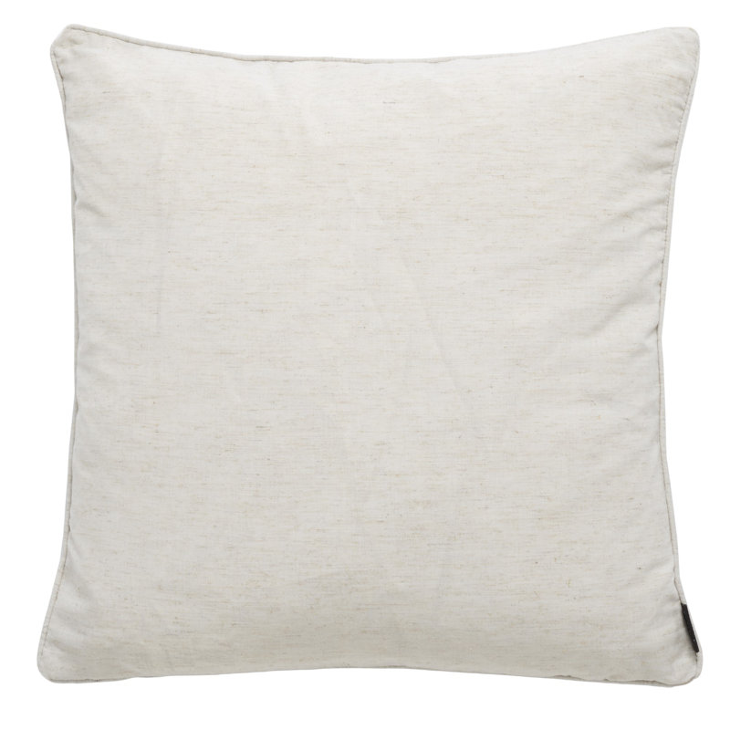 22" Black and Beige Abstract Ikat Outdoor Pillow Set