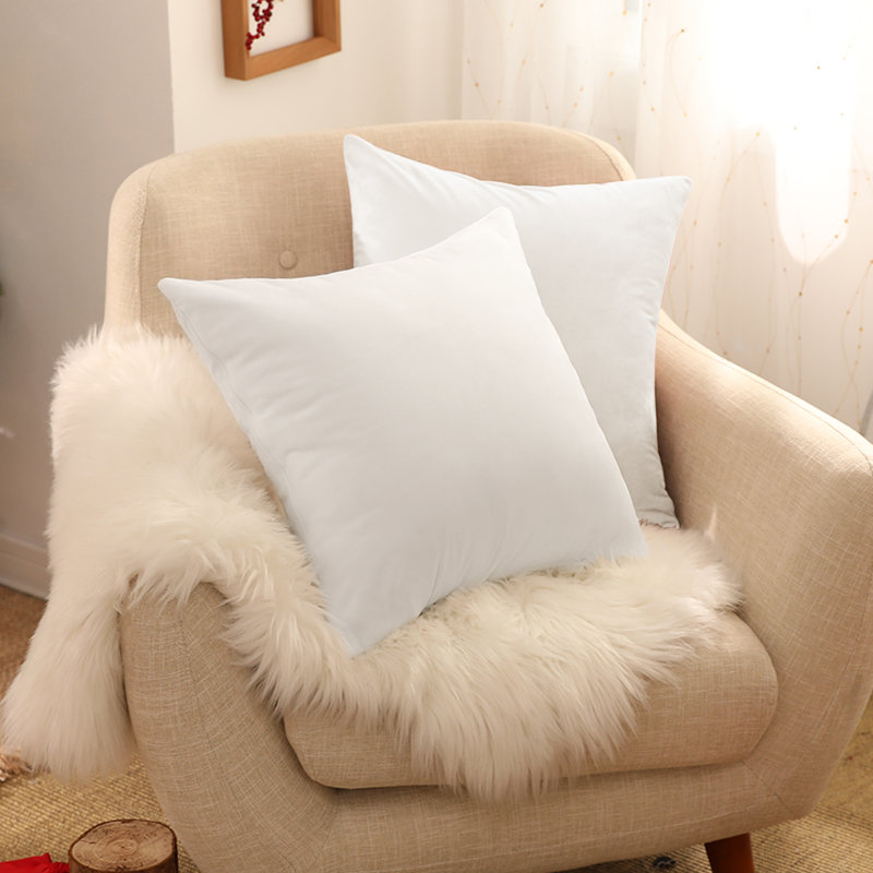 Golden Yellow Velvet 20x20 Pillow Covers Set