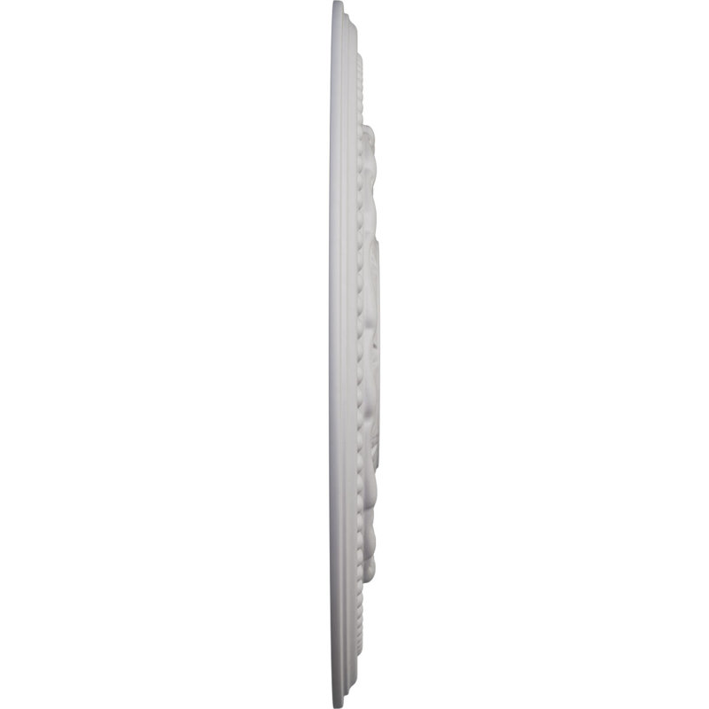 Ultra Pure White Decorative Ceiling Medallion 15.75"