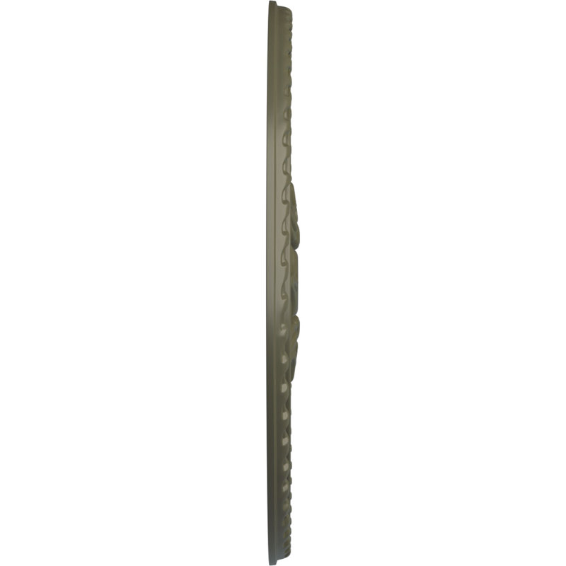 Bradford Painted Turtle Brass Polyurethane Ceiling Medallion