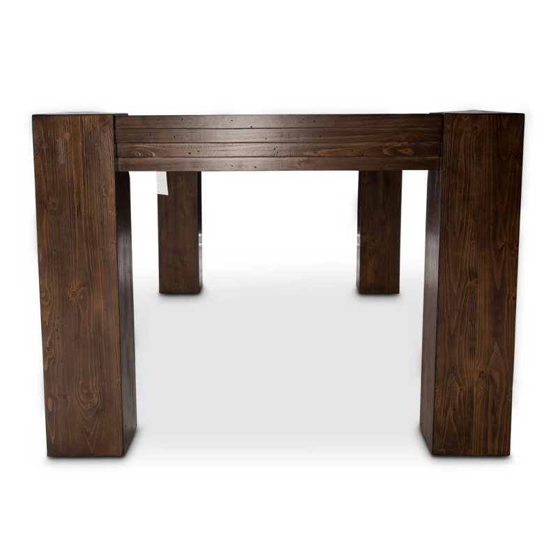 Carrollton Reclaimed Wood 76" Extendable Rustic Dining Table