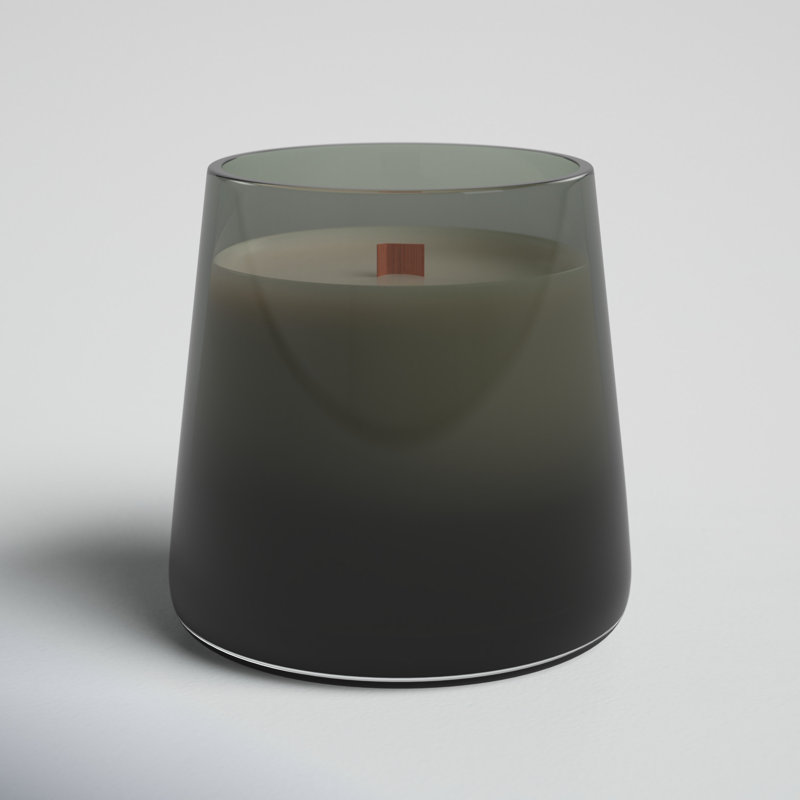 Gray Cedar Leaf and Hinoki Cypress Scented Jar Candle