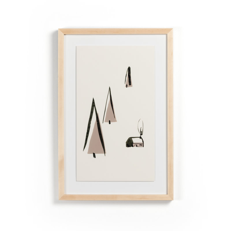 " Serene Woods " by Jess Engle Painting Print