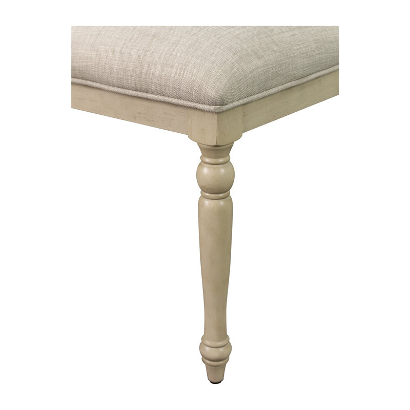 Set of 2 Gray Upholstered Parsons Dining Chairs with Turned Wood Legs
