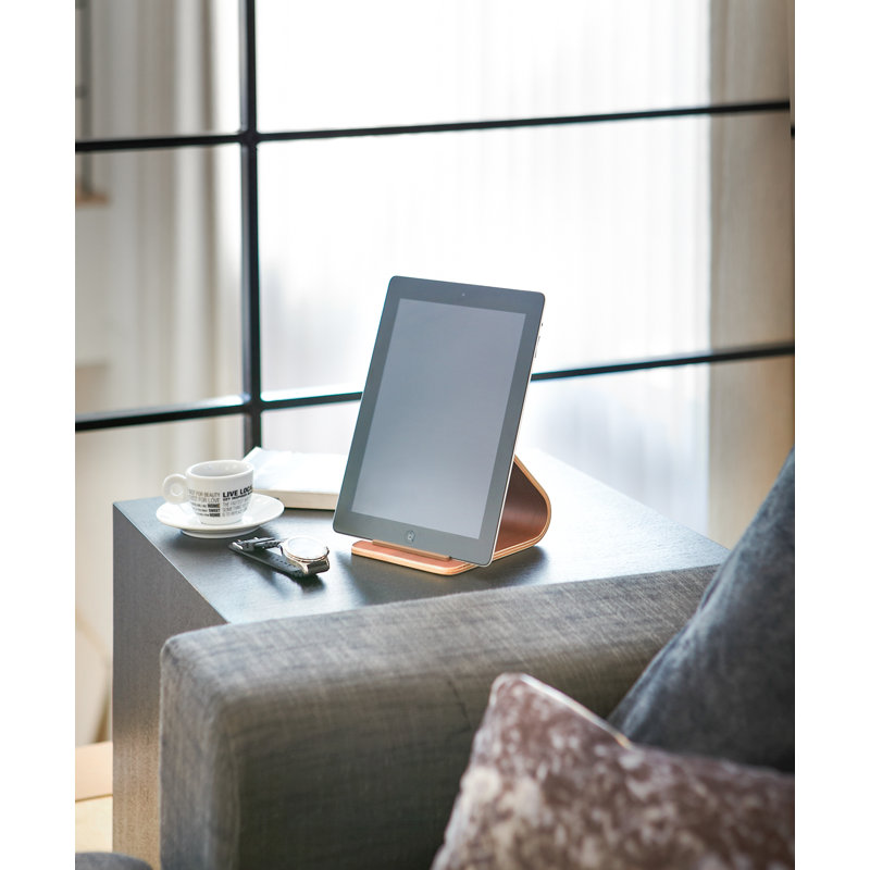 Natural Plywood Tablet Stand with Silicone Stopper