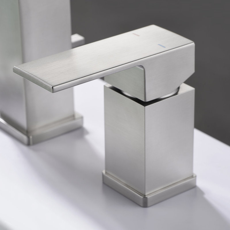 Brushed Nickel Single Handle Deck-Mounted Tub Faucet with Hand Shower