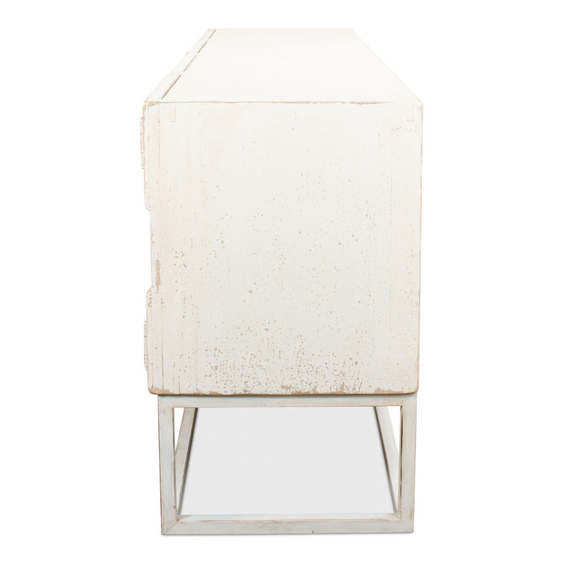 Aztec 80'' White Reclaimed Pine Sideboard
