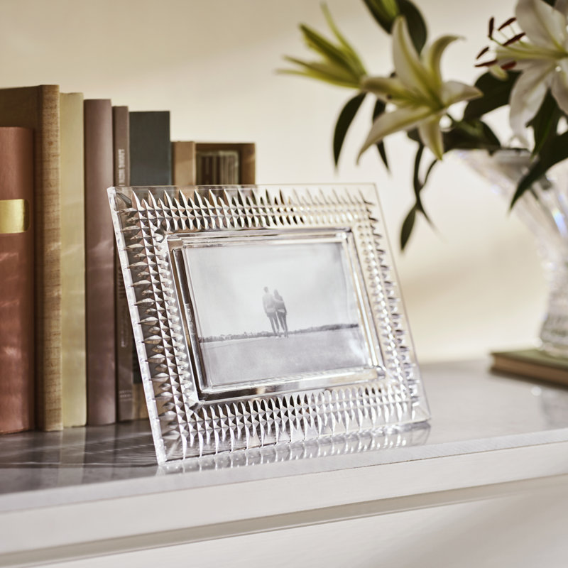 Radiant Crystal 4x6 Rectangular Tabletop Photo Frame
