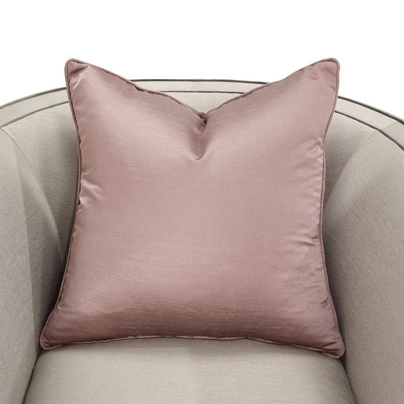 Linea Contemporary Gray Velvet Accent Chair with Shimmer Accents
