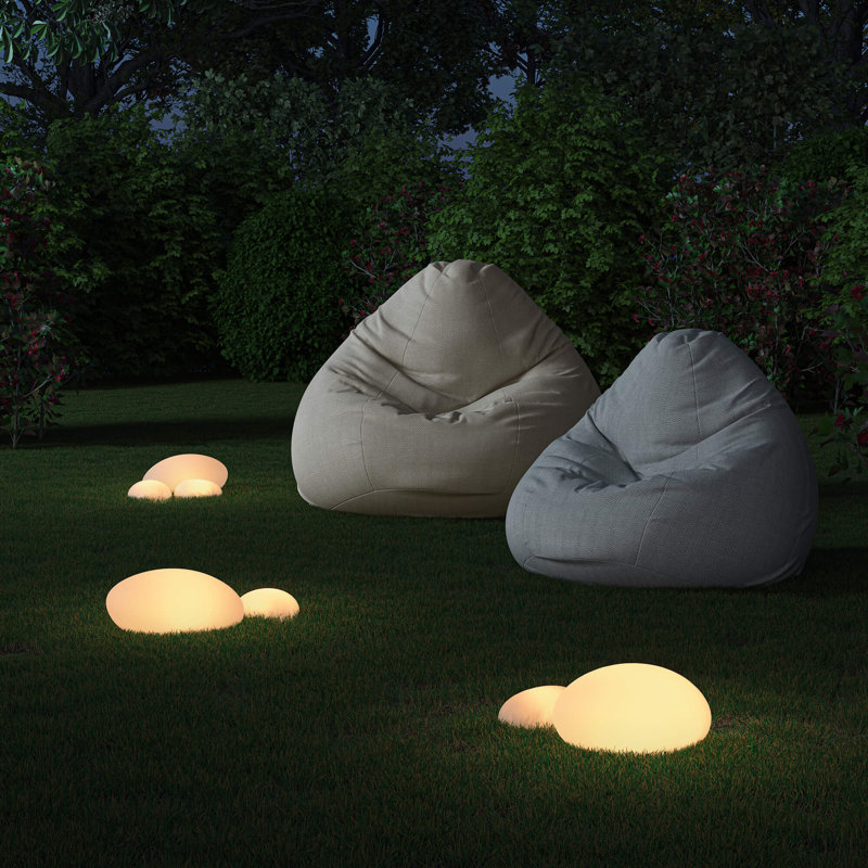 Kayu White Bluetooth Landscape Rock Lights