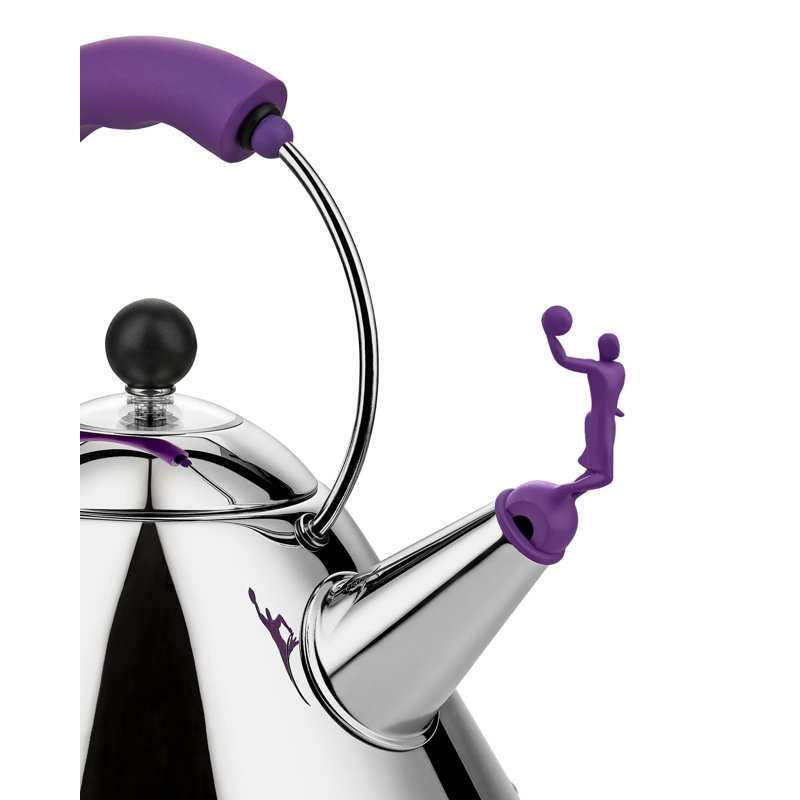 Limited Edition Purple Handle Stainless Steel Whistling Kettle