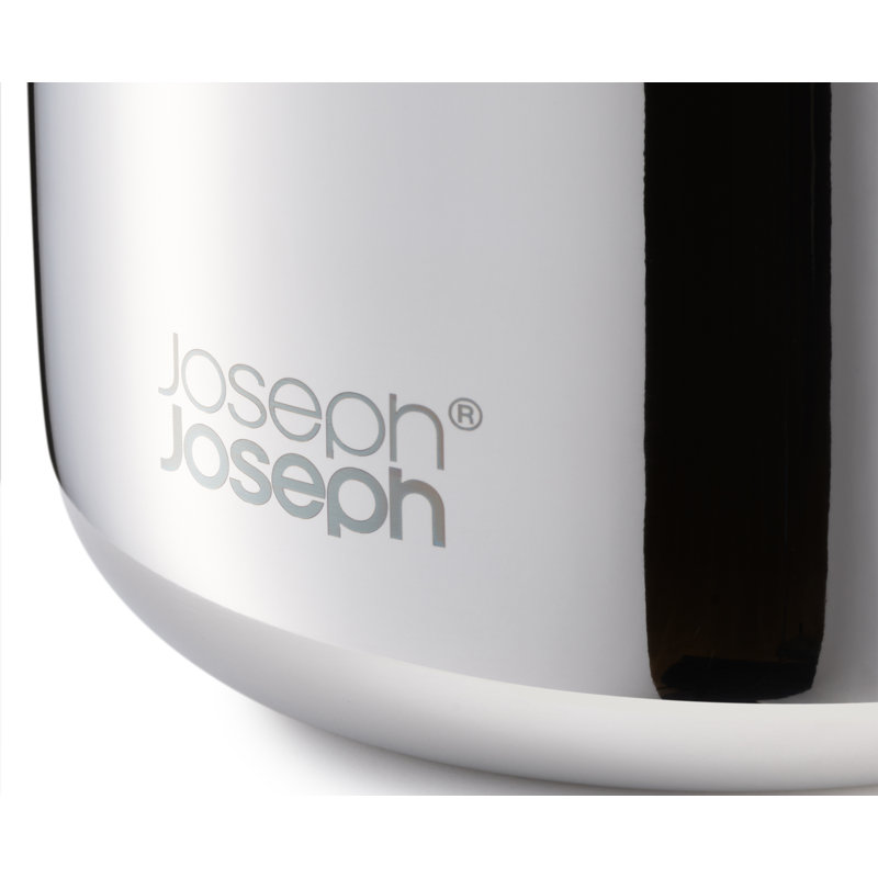 Compact Stainless Steel Toothbrush Holder with Divider