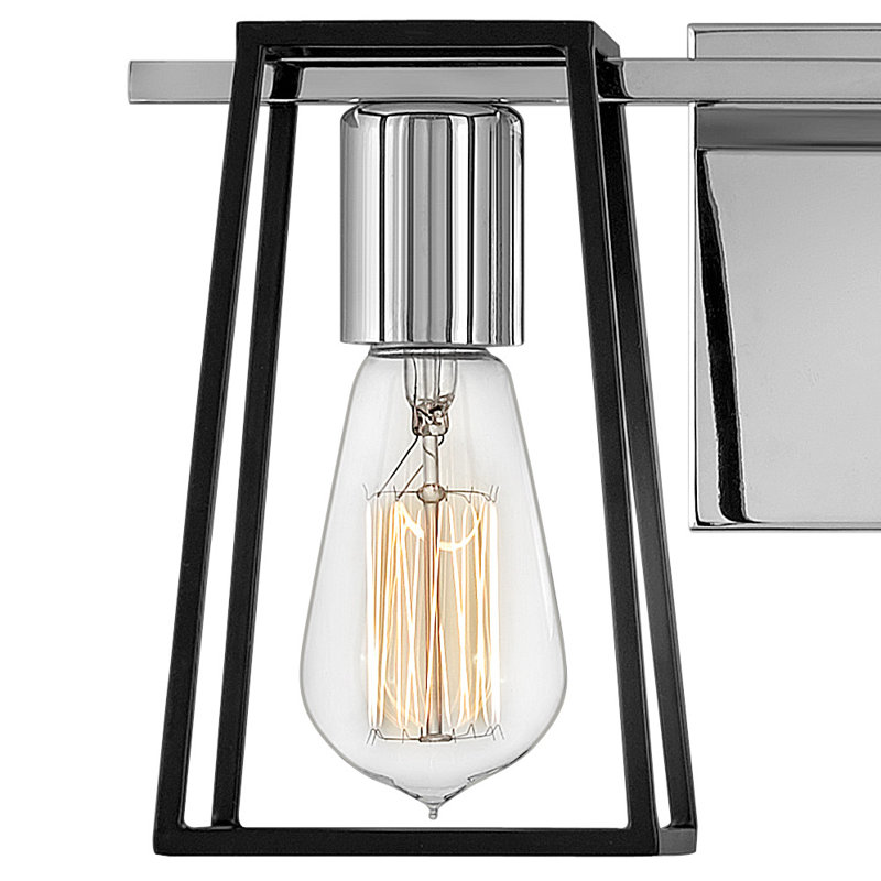 Filmore 16'' Chrome Industrial 2-Light Bath Vanity