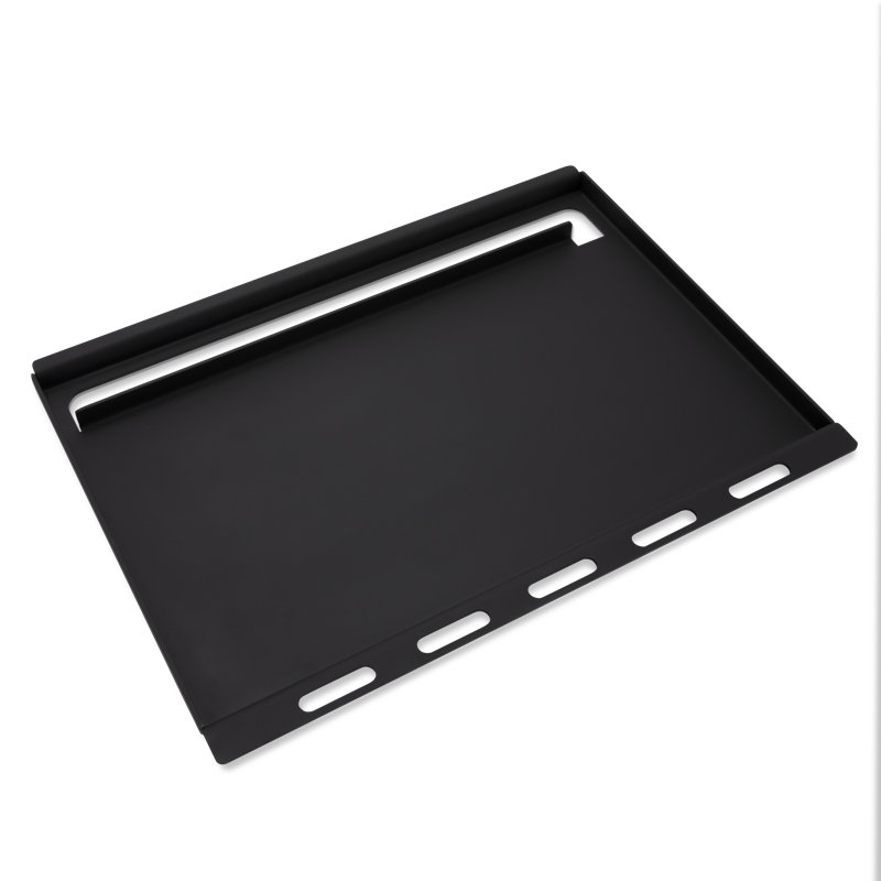 Black Carbon Steel Rust-Resistant Griddle Insert for Genesis 300 Series