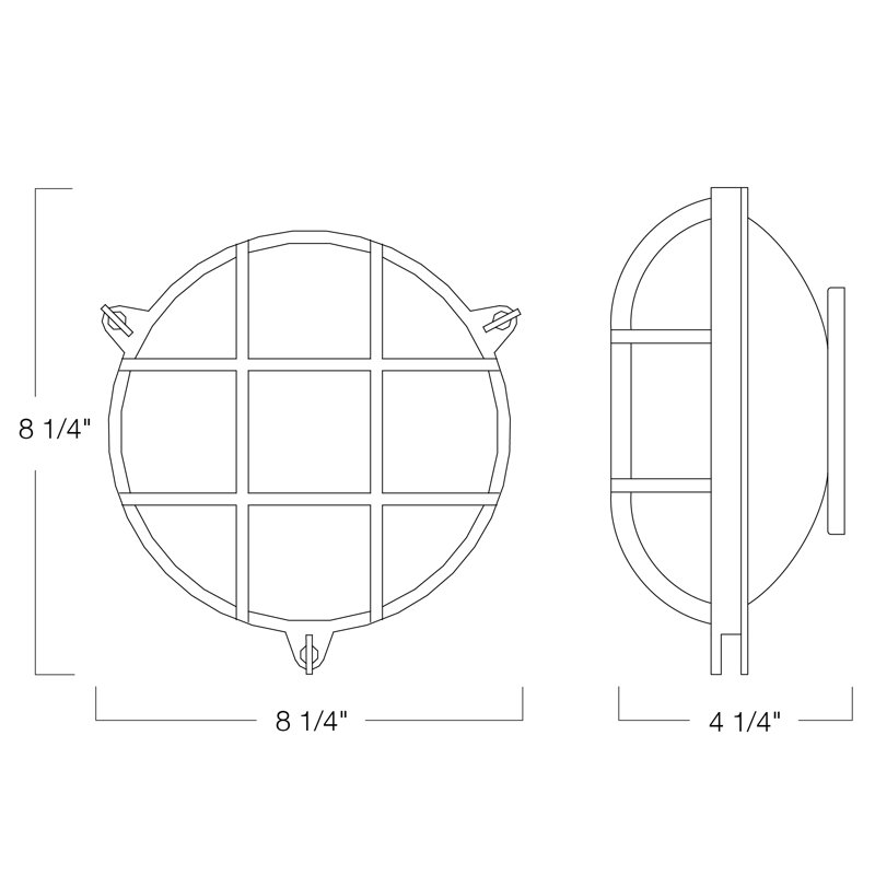 Mariner Chrome Finish 1-Light Outdoor Wall Mount with Frosted Glass