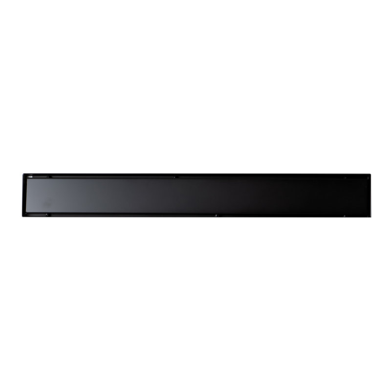 24'' Black Matte Stainless Steel Linear Shower Drain